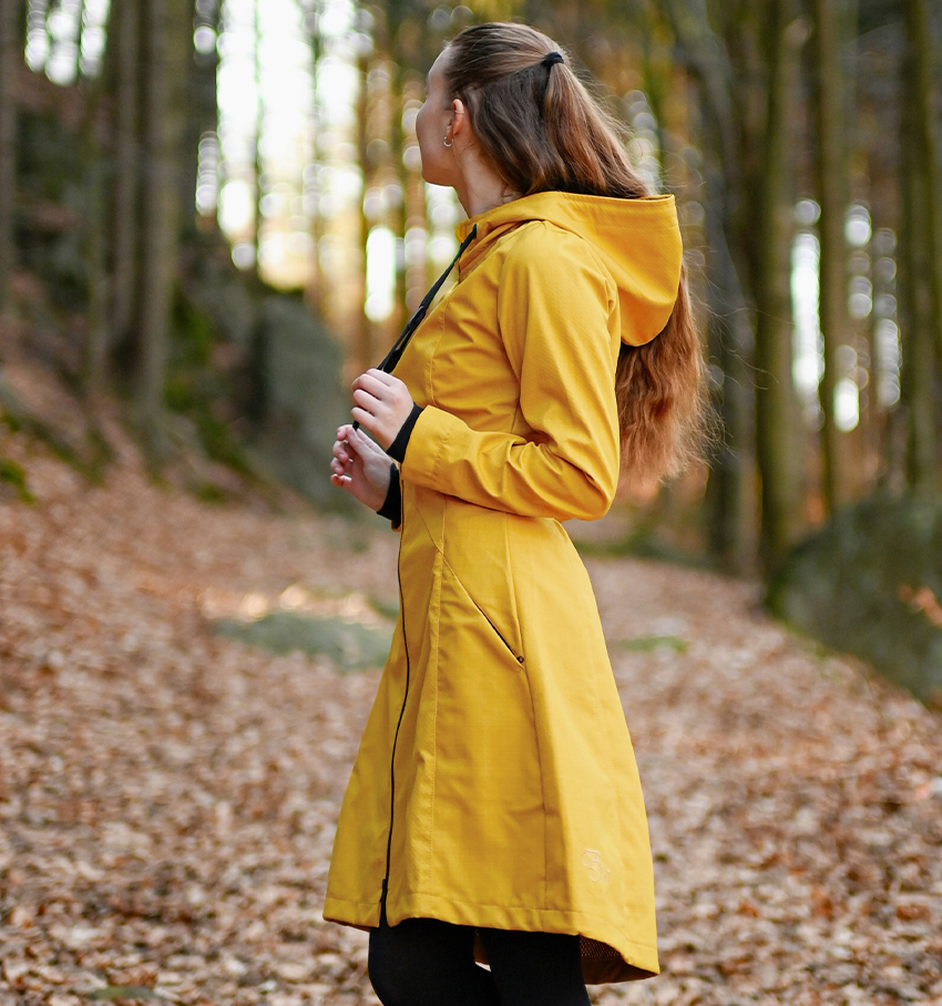 Detail áčkového kabátu